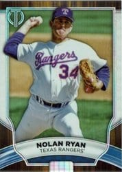 2022 Topps Tribute Base Set Nolan Ryan #74 card