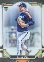 2022 Topps Triple Threads Base Set Nolan Ryan #37 card