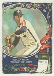 2023 Topps Allen & Ginter Spotless Spans Nolan Ryan #SS-24 card
