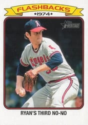 2023 Topps Heritage Baseball Flashbacks Nolan Ryan #BF-4 card