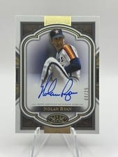 2023 Topps Tier One Next Level Autographs Nolan Ryan #NLA-NR card