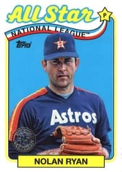 2024 Topps 1989 Topps Baseball 35th Anniversary All-Stars Nolan Ryan #89ASB-29 card