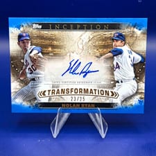 2024 Topps Inception Transformation Autographs Nolan Ryan #ITA-NR card