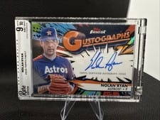 2025 Finest Gustographs Autograph Nolan Ryan #G-NR card