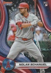 2024 Bowman's Best Base Set Nolan Schanuel #2 card