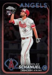 2024 Topps Chrome Update Base Set Nolan Schanuel #USC68 card