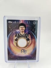 2025-26 Topps Midnight Rookie Jersey Autographs Nolan Traore #RJA-NT card
