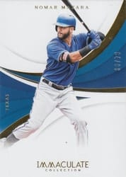 2018 Panini Immaculate Collection Base Set Nomar Mazara #122 card