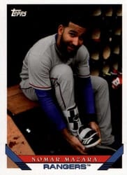 2019 Topps Archives Base Set Nomar Mazara #284 card
