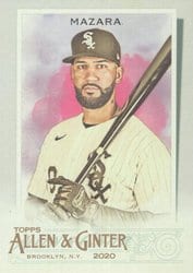 2020 Topps Allen & Ginter Base Set Nomar Mazara #283 card
