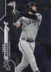 2020 Topps Chrome Base Set Nomar Mazara #109 card