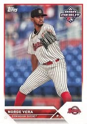 2023 Topps Pro Debut Base Set Norge Vera #PD-199