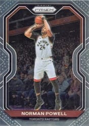 2020-21 Panini Prizm Base Set Norman Powell #157 card