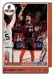2021-22 Hoops Base Set Norman Powell #71 card