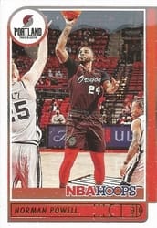 2021-22 Hoops Winter Base Set Norman Powell #71 card