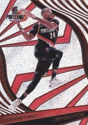 2021-22 Panini Revolution Base Set Norman Powell #62 card