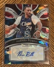 2023-24 Panini Spectra Radiant Signatures Norman Powell #5 card