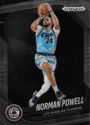 2024-25 Panini Prizm Black Base Set Norman Powell #55 card