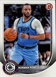 2025-26 Bowman Base Set Norman Powell #192 card