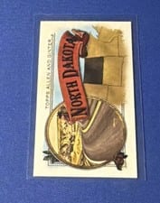 2024 Topps Allen & Ginter 50 States Mini North Dakota #50S-34 card