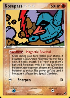 Deoxys Nosepass #42 card