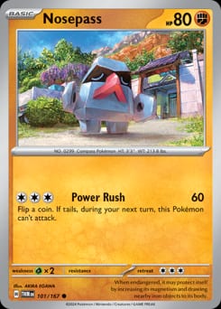 Twilight Masquerade Nosepass #101 card