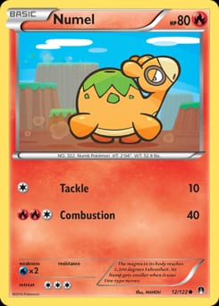 BREAKpoint Numel #12 card