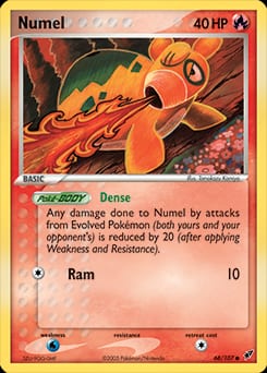 Deoxys Numel #68 card