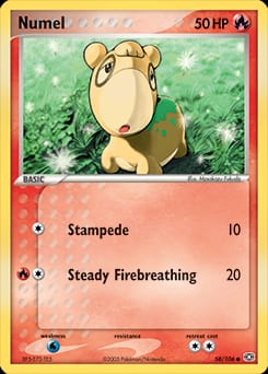 Emerald Numel #58 card