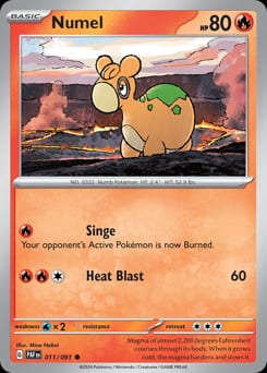 Paldean Fates Numel #11 card