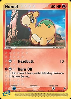 Ruby & Sapphire Numel #61 card