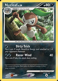 Diamond & Pearl Nuzleaf #57 card
