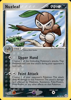 Hidden Legends Nuzleaf #45 card