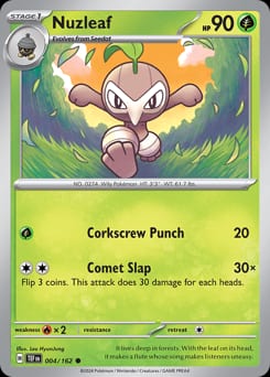 Temporal Forces Nuzleaf #4 card