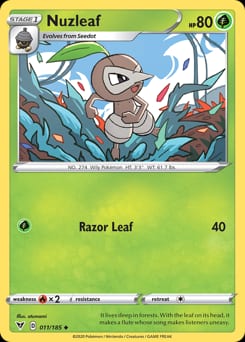 Vivid Voltage Nuzleaf #11 card