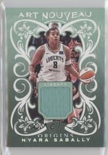 2024 Panini Origins WNBA Art Nouveau Memorabilia Nyara Sabally #AN-NS card