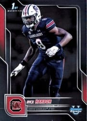 2025 Bowman University Chrome Base Set Nyck Harbor #82 card
