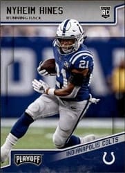 2018 Panini Playoff Base Set Nyheim Hines #229 card