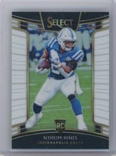 2018 Panini Select Nyheim Hines #3 card