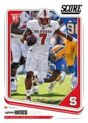 2018 Score Base Set Nyheim Hines #404 card
