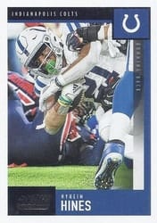 2020 Score Base Set Nyheim Hines #99 card