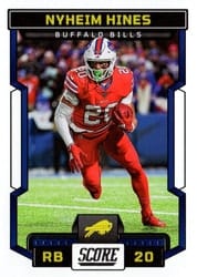 2023 Score Base Set Nyheim Hines #265 card