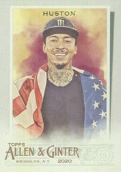 2020 Topps Allen & Ginter Base Set Nyjah Huston #193 card