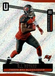 2019 Panini Unparalleled Base Set O.J. Howard #148 card