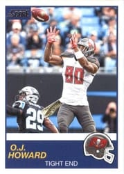 2019 Score Base Set O.J. Howard #276 card