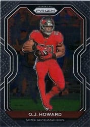 2020 Panini Prizm Base Set O.J. Howard #258 card