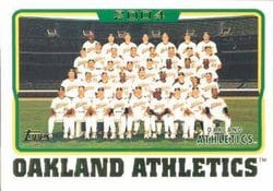 2005 Topps Base Set Oakland Athletics #658 card
