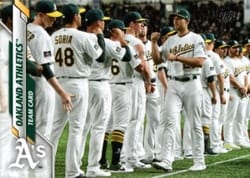 2020 Topps Base Set Oakland Athletics #73 card