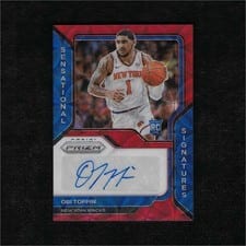 2020-21 Donruss Optic Signature Series Obi Toppin #SS-OBI card