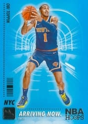 2020-21 Hoops Arriving Now Obi Toppin #SS-18 card